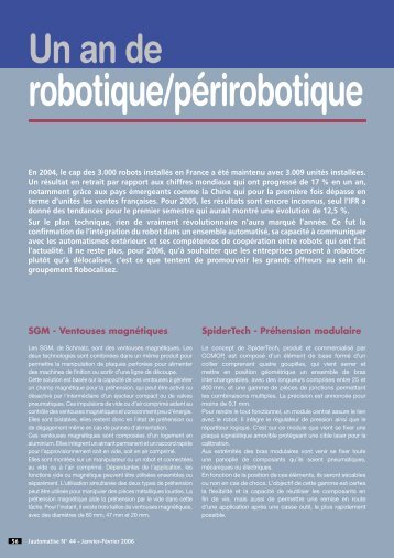 robotique/périrobotique - J'automatise