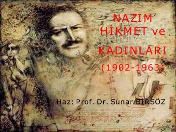 NAZIM HİKMET ve KADINLARI