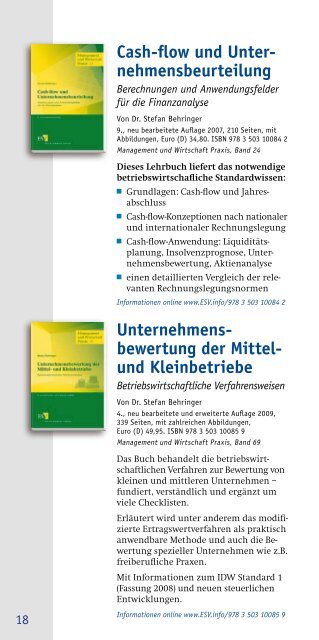 Unternehmens- bewertung der Mittel- und Kleinbetriebe - Uni-Online