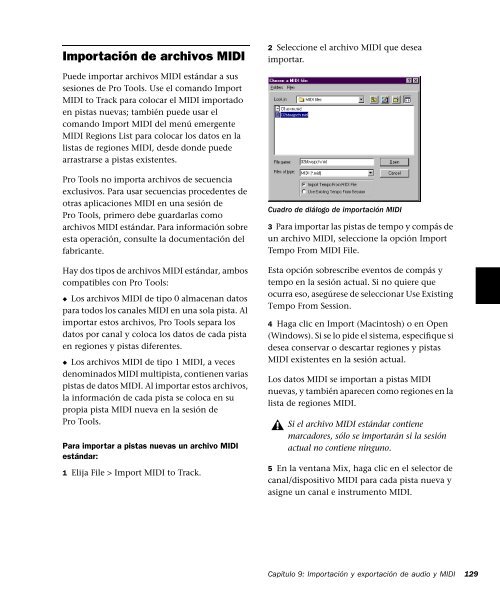 Pro Tools 5.3 Guia de referencia - Digidesign Support Archives