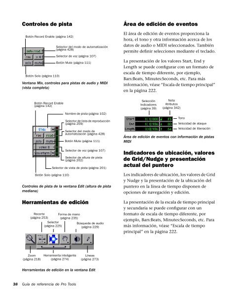 Pro Tools 5.3 Guia de referencia - Digidesign Support Archives