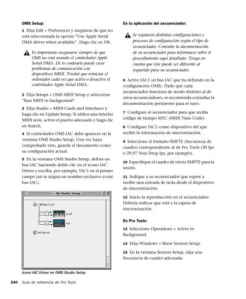 Pro Tools 5.3 Guia de referencia - Digidesign Support Archives