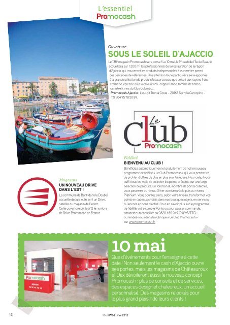 Pros n°12 - MAI 2012 Télécharger le PDF - Promocash