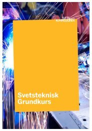 Svetsteknik grundkurs - Svetskommissionen