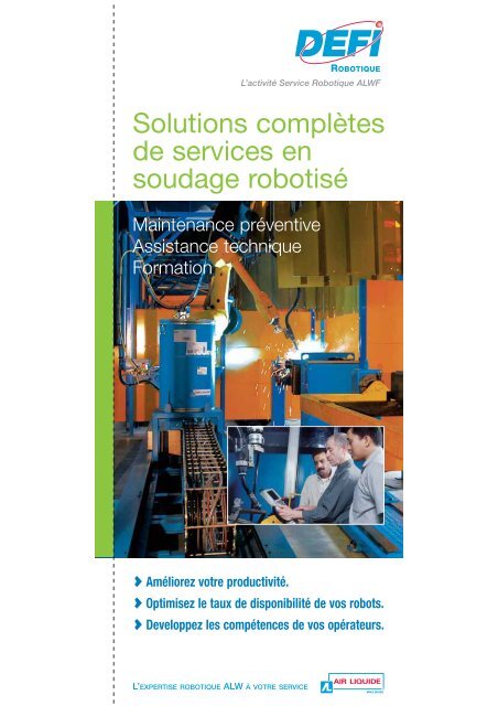 Brochure Solutions complètes en soudage robotisé - Air Liquide ...