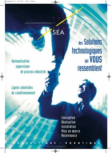 plaquette 07 - Sea Productique