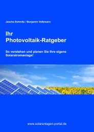 Jascha Schmitz / Benjamin Volkmann Ihr ... - Solaranlagen-Portal.de