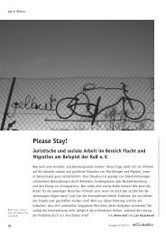 Please Stay! Juristische und soziale Arbeit im Bereich ... - akj-berlin