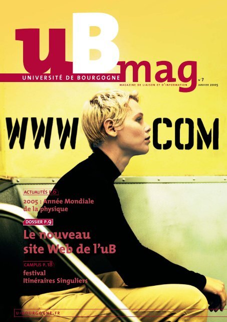 Télécharger uBmag 07 - Université de Bourgogne