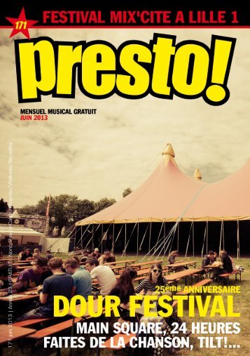 presto!171 - webzine musical du grand nord