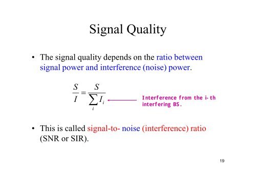 Mobile Cellular Systems - Alak Roy