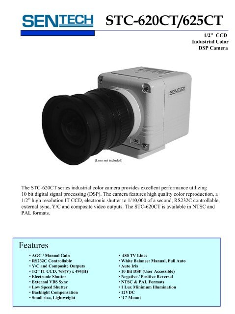 Sentech STC-640CC Camera NEW