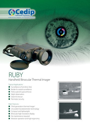 Handheld Binocular Thermal Imager