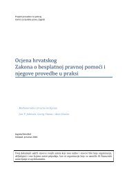 Ocjena hrvatskog Zakona o besplatnoj pravnoj pomo?i i njegove ...