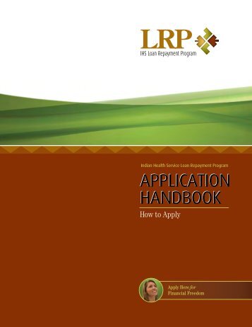 IHS Loan Repayment Program Application Handbook