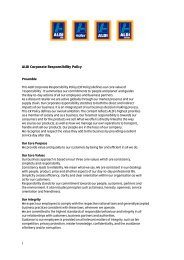 3. CR Policy on company letterhead - Aldi