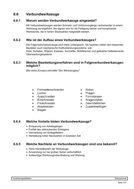 1 Fertigungstechnik - Ausbildungsleitfaden