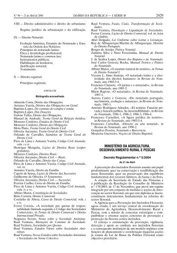 Decreto Regulamentar n.º 5/2004 - Câmara Municipal da Moita