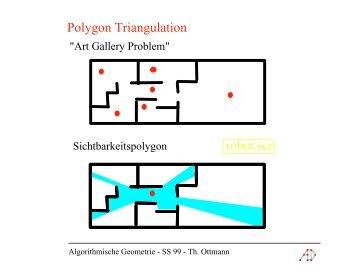 03. Polygon Triangulation - Lehrstuhl Algorithmen & Datenstrukturen ...