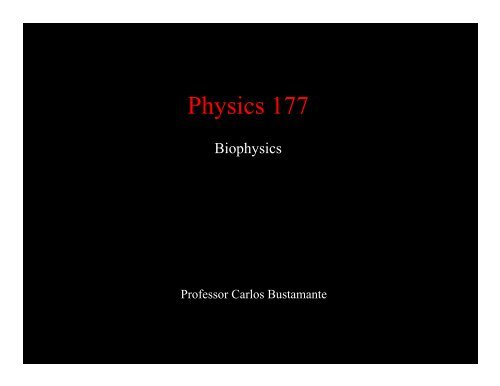 Physics 177