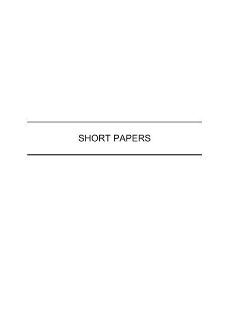 Papers in PDF format