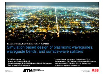 Presentation - Computational Optics Group