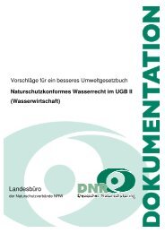 Naturschutzkonformes Wasserrecht im UGB II - Der Deutsche ...