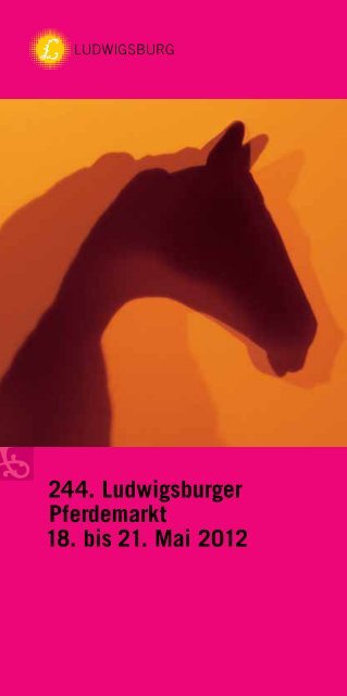 Programm-Flyer - Stadt Ludwigsburg