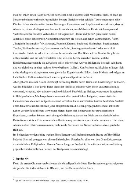 Orte des Bildes im Kirchenraum Johannes Rauchenberger 1 ...