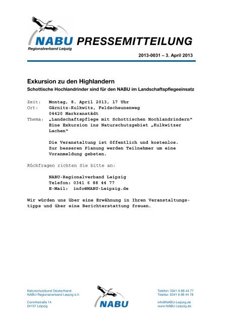 2013-0031 - Kulkwitzer Lachen - Alt.nabu-sachsen.de - NABU ...