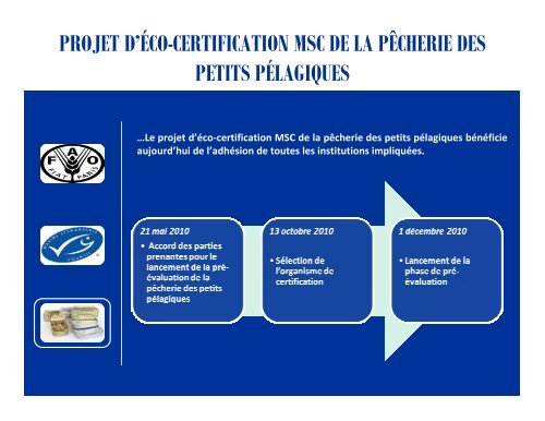 ROYAUME DU MAROC Projet d'éco-certification de la ... - Infosamak