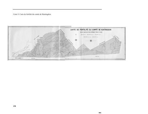 Étude pédologique du comté de Huntingdon et Beauharnois - IRDA