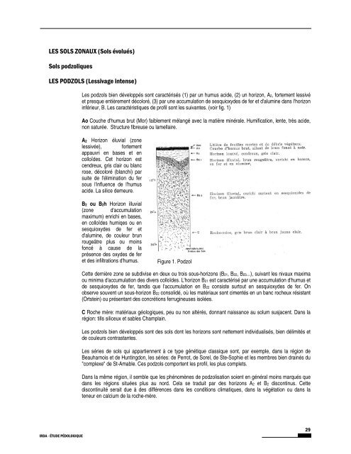 Étude pédologique du comté de Huntingdon et Beauharnois - IRDA