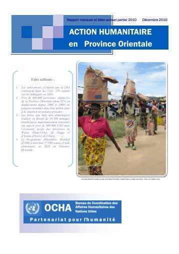 PO_Rapport mensuel dc 2010 et Bilan 2010 - ReliefWeb