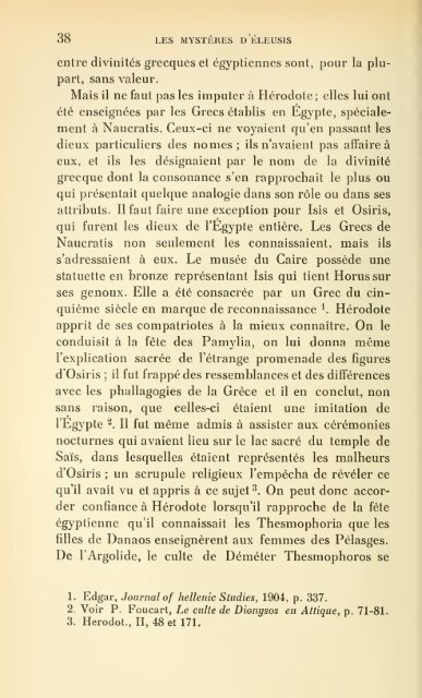 Les mystères d'Éleusis - Grand Lodge Bet-El