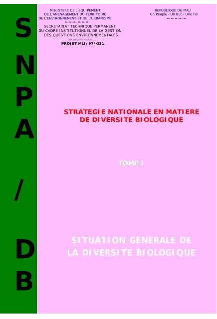 Mali - Convention on Biological Diversity