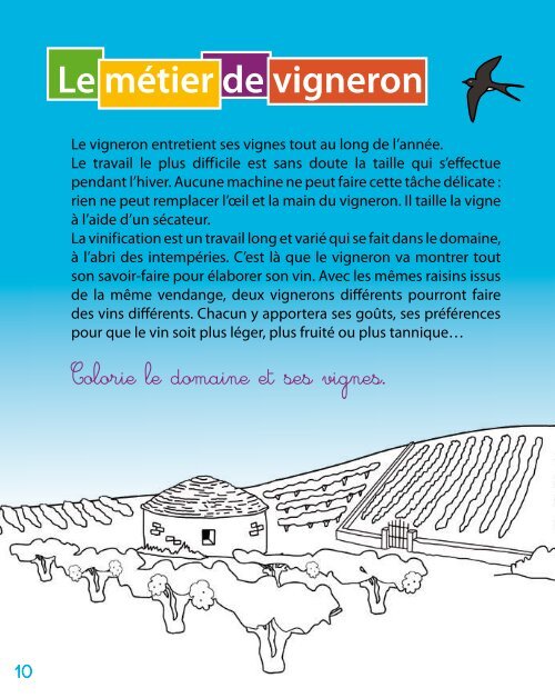 Cahier de la vigne CE - Découvre ta Bourgogne