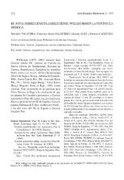 63. nota sobre genista lobelii sensu willkomm en la península ibérica