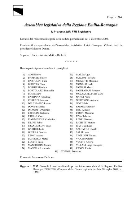 regione emilia romagna scarico acque reflue