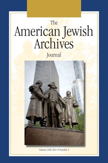 American Jewish Archives Journal