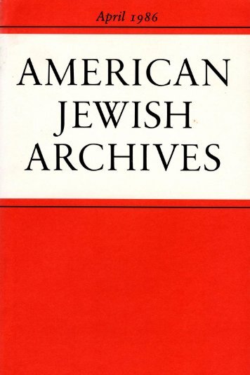 Review - American Jewish Archives