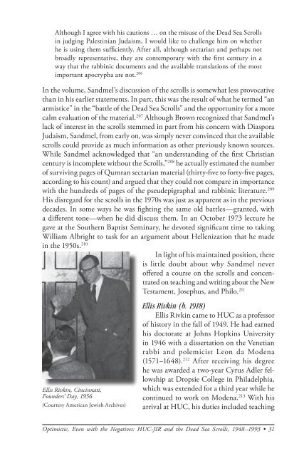 The American Jewish Archives Journal, Volume LXI 2009, Number 1