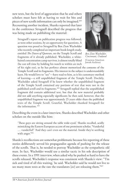 The American Jewish Archives Journal, Volume LXI 2009, Number 1