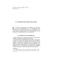 Téléchargez gratuitement l'article complet (format PDF) - Liturgie ...