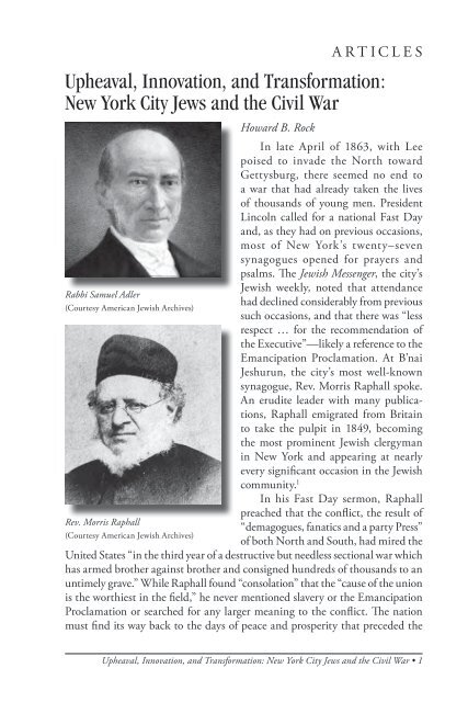 American Jewish Archives Journal, Volume 64, Numbers 1 & 2