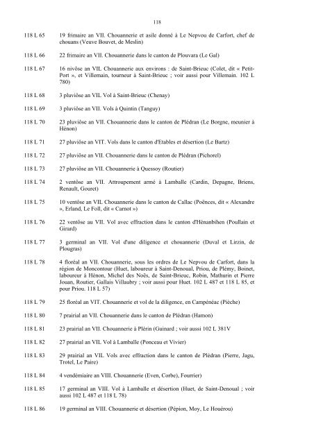 fonds judiciaires et pénitentiaires de la période révolutionnaire