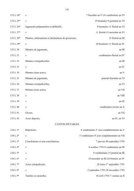 fonds judiciaires et pénitentiaires de la période révolutionnaire