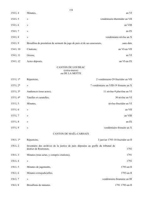 fonds judiciaires et pénitentiaires de la période révolutionnaire