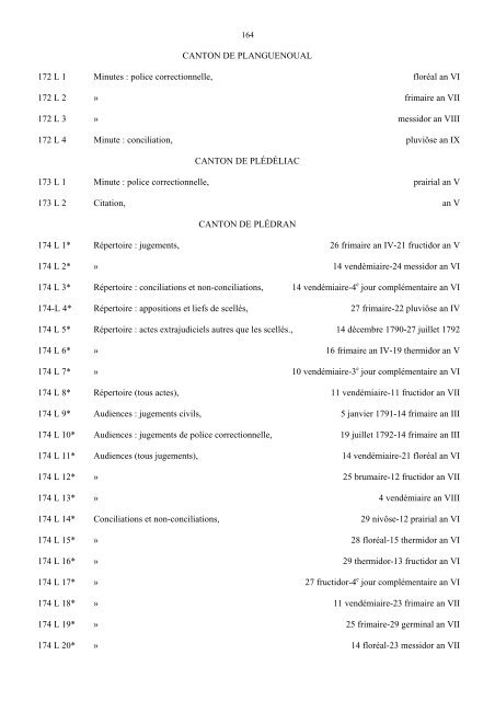 fonds judiciaires et pénitentiaires de la période révolutionnaire