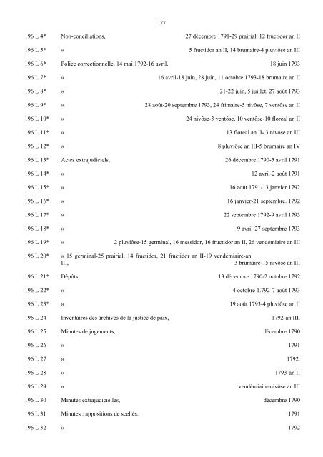 fonds judiciaires et pénitentiaires de la période révolutionnaire